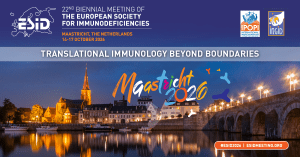 ESID 2026 in Maastricht, the Biennial Meeting of the European Society for Immunodeficiencies